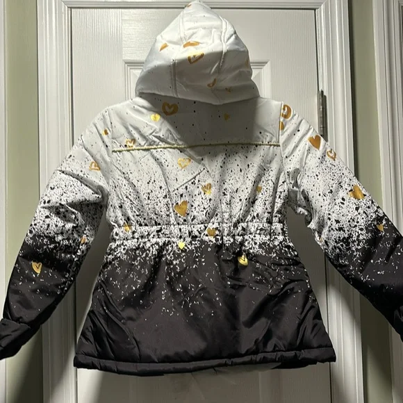 ⭐️Desigual Chaq Txell GIRLS Heart Jacket NWT 7/8